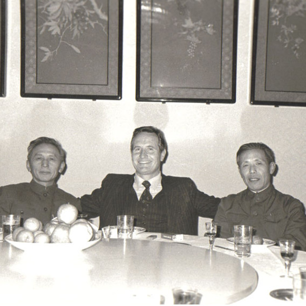 Ubaldo Taccetti a Pechino nel 1980